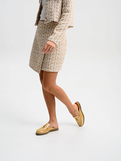 картинка Мюли ED'ART 1070.2614'be. желтый астана от интернет магазина