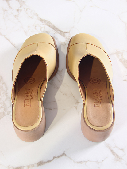 картинка Сабо ED'ART 5132.23663'br. Кемел+коричневый от интернет магазина