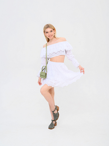 картинка Босоножки ED'ART 5035.23663'bе. Вакса хаки+коричневый от интернет магазина