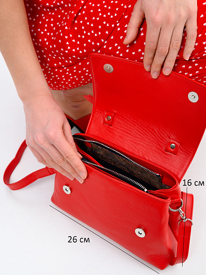 картинка Сумка-клатч ED'ART s06.Красный от интернет магазина