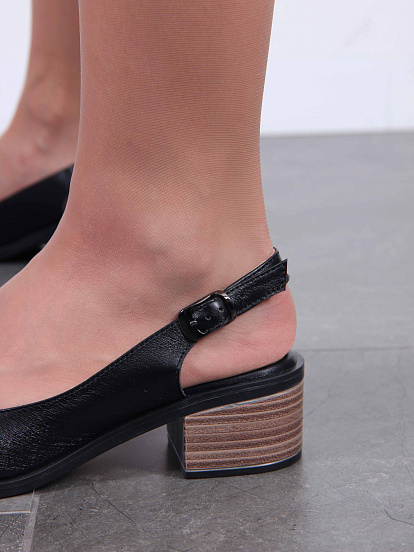 картинка Босоножки ED'ART 401.22280'bl. Черный от интернет магазина