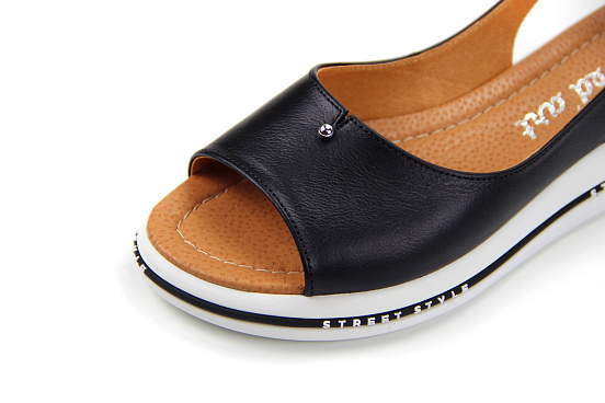 картинка Босоножки ED'ART 1020.189'w.black от интернет магазина