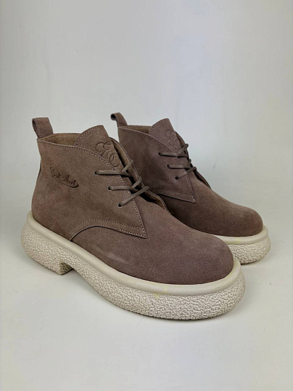 картинка Ботинки ED'ART 308.агата'w. капучино замш уценка от интернет магазина