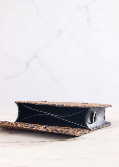 картинка Сумка-клатч ED'ART k08.коричневый леопард от интернет магазина