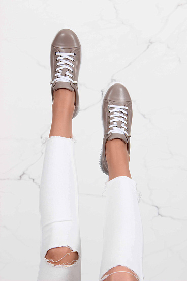 картинка Кеды ED'ART 157.8000'w. Латте от интернет магазина