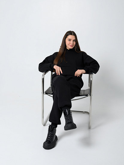 картинка Ботинки ED'ART 217.PODYUM151'bl. черный от интернет магазина