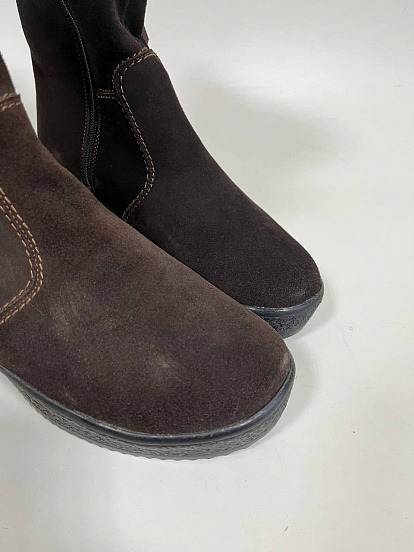 картинка Полусапоги ED'ART 732.Ultra коричневый замша У от интернет магазина