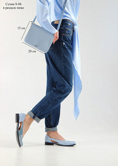 картинка Туфли ED'ART 160.madonna'bl. голубой ангел голубая астана от интернет магазина