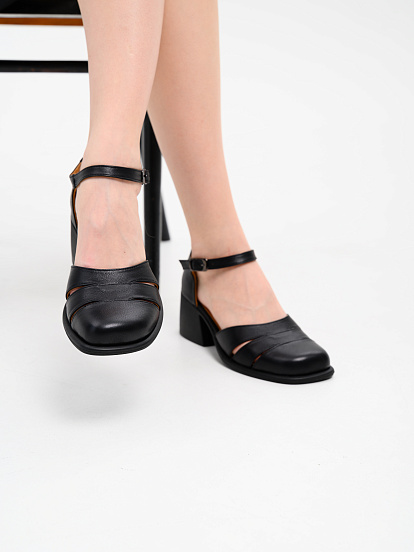 картинка Босоножки ED'ART 5032.23663'bl. Черный от интернет магазина