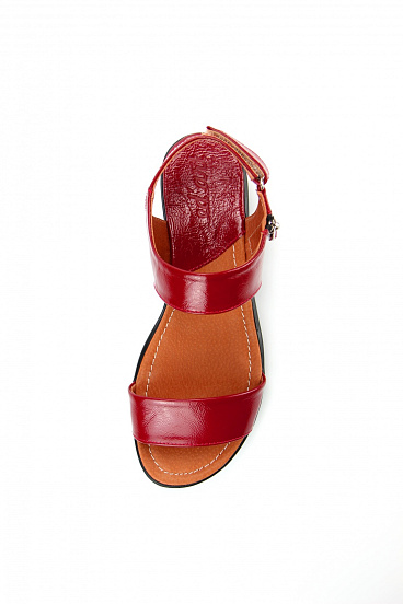 картинка Босоножки ED'ART 2051.115'bl.red-lacq от интернет магазина