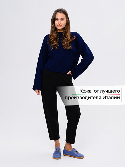 картинка Туфли ED'ART 107.ОКСЕ'br. Вакса джинс от интернет магазина