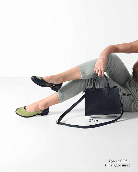 картинка Туфли ED'ART 160.madonna'bl.Черный авокадо от интернет магазина