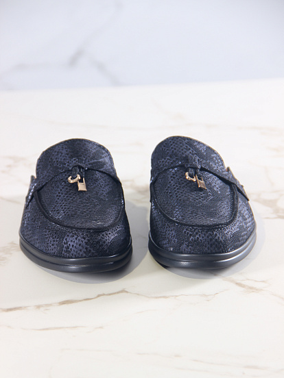 картинка Мюли ED'ART 1070.2614'bl. синяя мамба от интернет магазина