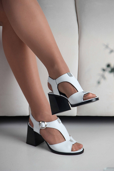 картинка Босоножки ED'ART 6001.23653'bl. Белый от интернет магазина