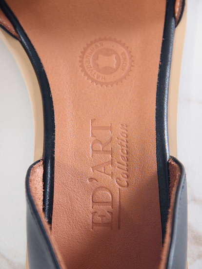 картинка Босоножки ED'ART 1024.110z'be. Черный+бежевый от интернет магазина