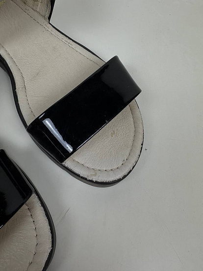 картинка Босоножки ED'ART 2020.115bl. Черный лак уценка от интернет магазина