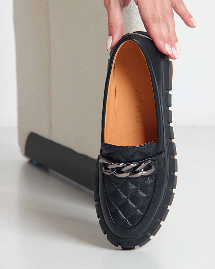 картинка Лоферы туфли ED'ART 145.91505'bl.Black от интернет магазина