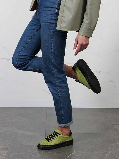 картинка Кеды ED'ART 127.Lusi22'bl. Авокадо от интернет магазина