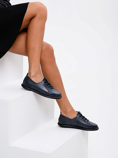 картинка Туфли ED'ART 107.ОКСЕ'bl. Вакса черная от интернет магазина