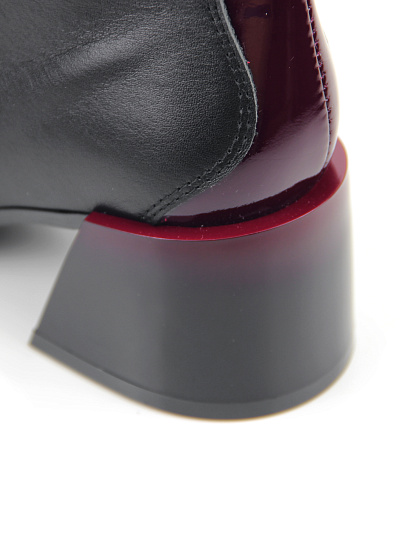 картинка Ботильоны ED'ART 533.Janet'br. черный бордо  R от интернет магазина