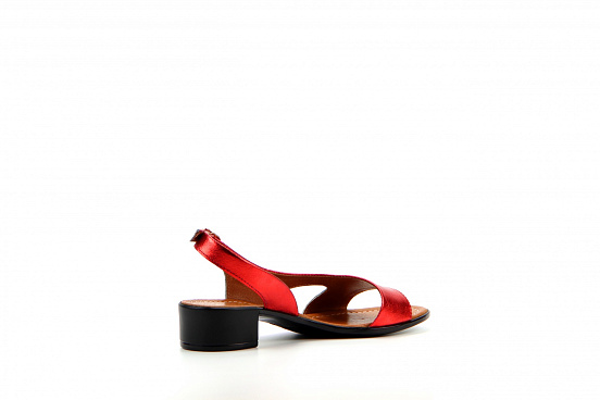 картинка Босоножки ED'ART 3051.312'bl.red-laminato от интернет магазина