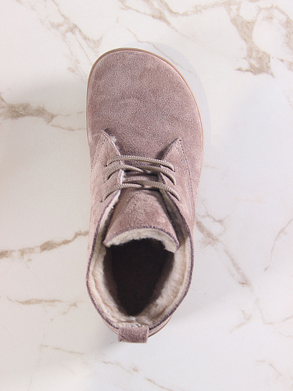 картинка Босоногие ботинки  ED'ART 208.NATA'br.Капучино замша от интернет магазина