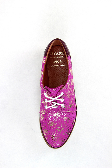картинка Туфли полуботинки ED'ART 103.man'w.purpleflow от интернет магазина