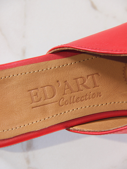 картинка Мюли ED'ART 1001.34104'bl. красный от интернет магазина