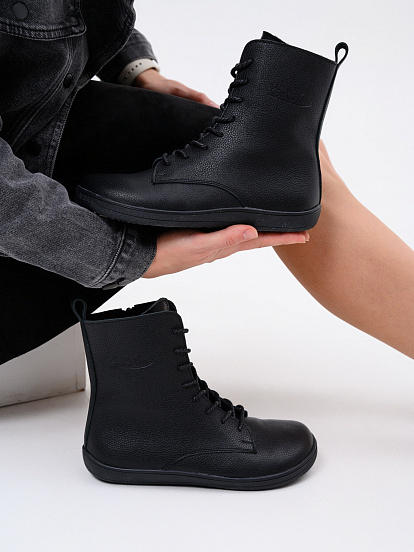 картинка Босоногие ботинки  ED'ART 351.NATA'bl.Черный флоттер от интернет магазина