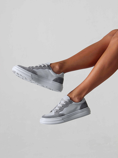 картинка Кеды ED'ART 148.lusi22'gr. Серый замша от интернет магазина