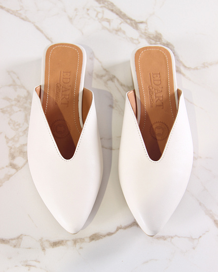 картинка Мюли ED'ART 1001.34104'be. Бежевый стар от интернет магазина