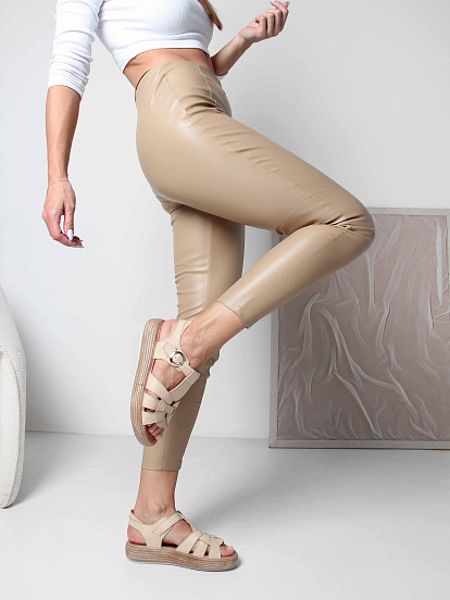 картинка Босоножки ED'ART 2028.2530'be. Бежевый от интернет магазина