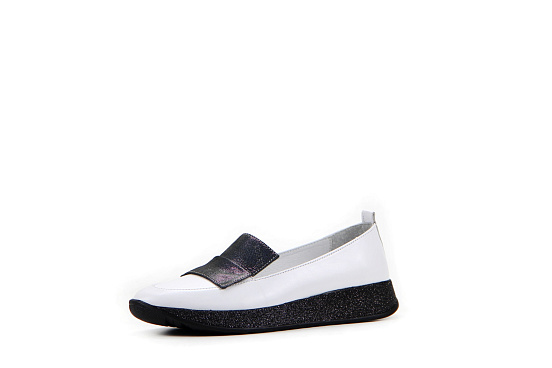 картинка Лоферы ED'ART 118.157'bl.white от интернет магазина