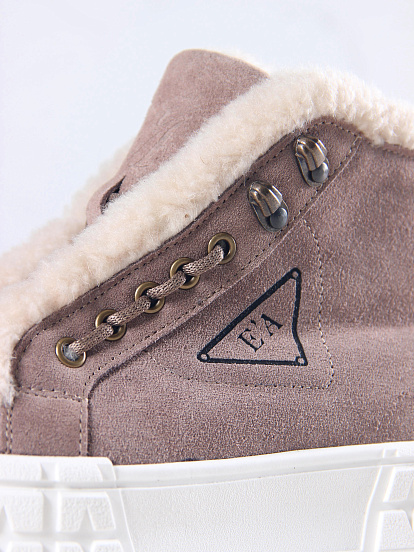 картинка Ботинки ED'ART 243.о.212131'w. Капучино замша от интернет магазина