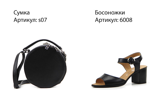 картинка Босоножки ED'ART 6008.624'bl.black от интернет магазина