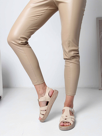 картинка Босоножки ED'ART 2028.2530'be. Бежевый от интернет магазина