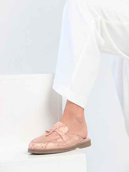 картинка Мюли ED'ART 1070.2614'be. розовая мамба от интернет магазина