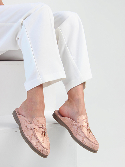 картинка Мюли ED'ART 1070.2614'be. розовая мамба от интернет магазина