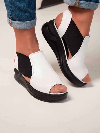 картинка Босоножки ED'ART 3024.9132'bl. Белый от интернет магазина