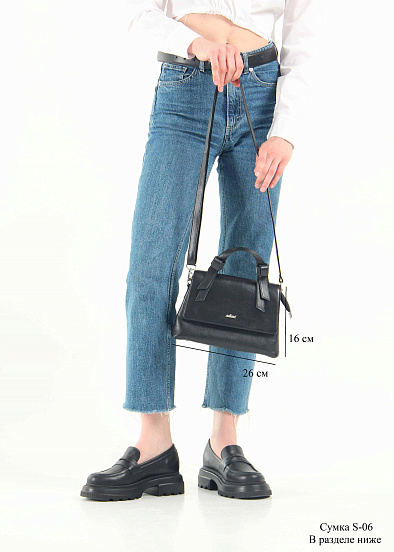 картинка Туфли лоферы ED'ART 175.506'bl. Черный от интернет магазина