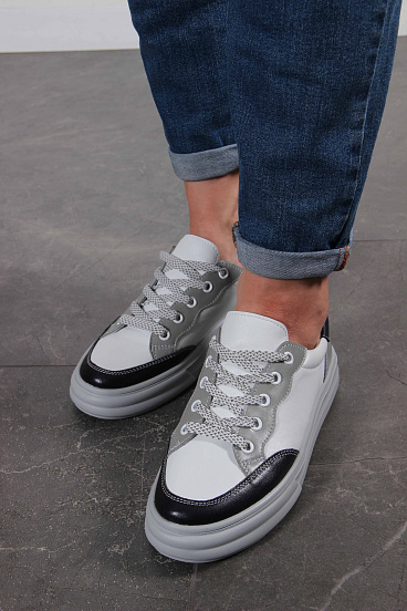 картинка Кеды ED'ART 148.lusi22'gr.белый-серый от интернет магазина