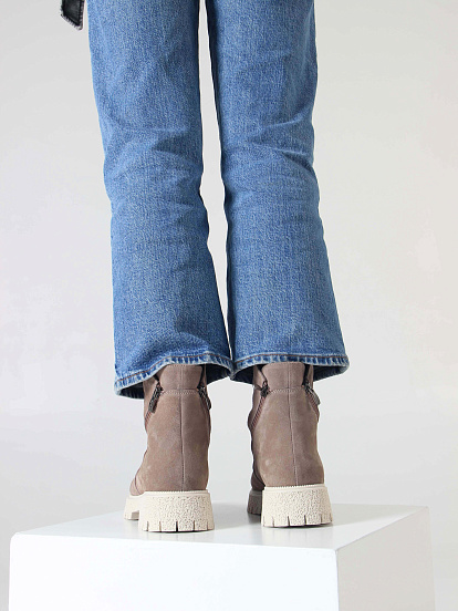 картинка Ботинки ED'ART 233.1541'be. Капучино замша от интернет магазина