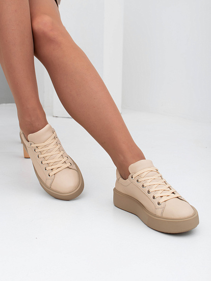 картинка Кеды ED'ART 128.Mikki'bе.Бежевый от интернет магазина