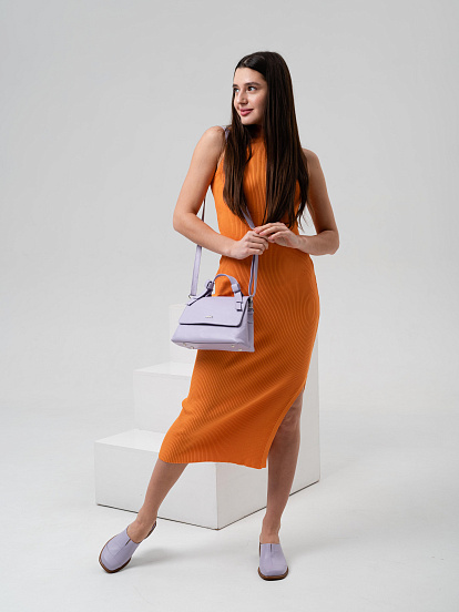 картинка Сабо ED'ART 5132.23663'br. лиловый+коричневый от интернет магазина