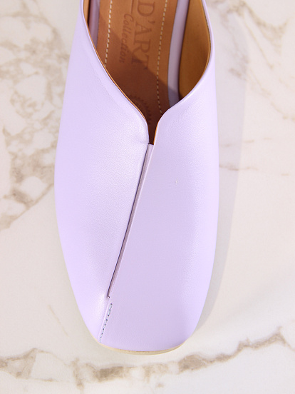 картинка Мюли ED'ART 1007.тунит205'be. Лиловый стар от интернет магазина