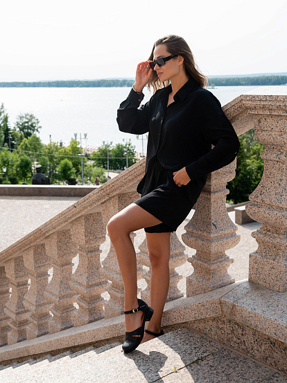 картинка Босоножки ED'ART 3032.25294'bl. Черный от интернет магазина