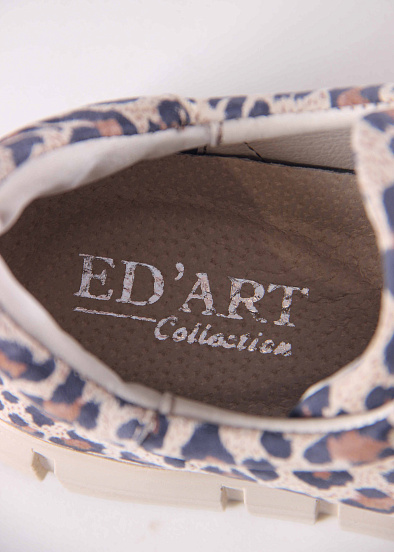 картинка Кеды ED'ART 128.91505'be. бежевый леопард от интернет магазина