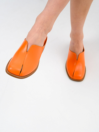 картинка Сабо ED'ART  5200.23663'br. Оранжевый+коричневый от интернет магазина