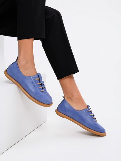 картинка Туфли ED'ART 107.ОКСЕ'br. Вакса джинс от интернет магазина