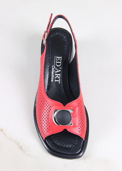 картинка Босоножки ED'ART 5030p.23663'bl. красный от интернет магазина